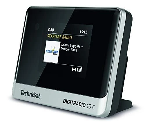 Sourcing TechniSat Digitradio 10C DAB+ Radio juodas/sidabrinis
