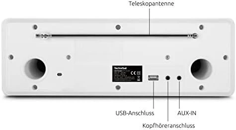 Technisat DigitRadio 370 CD BT baltas
