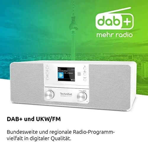 Technisat DigitRadio 370 CD BT baltas