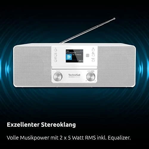 Technisat DigitRadio 370 CD BT baltas