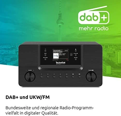 Technisat DigitRadio 570 CD IR juoda