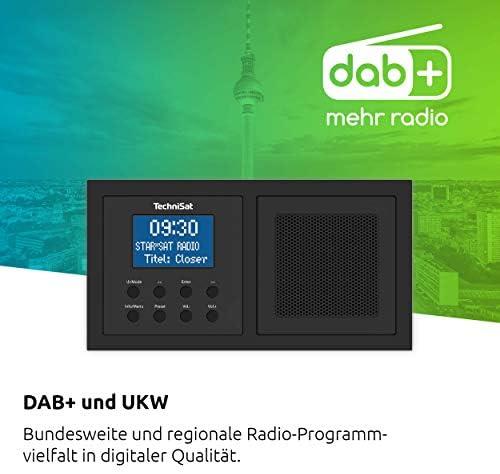 TechniSat potinkinis skaitmeninis radijas DIGITRADIO UP 1, DAB+/FM, 2 W, 0000/3900