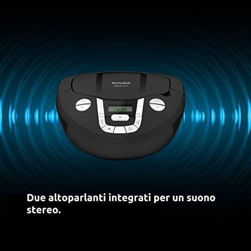 Grotuvas TechniSat BOOMBOX TECHNISAT VIOLA CD-1 JUODA