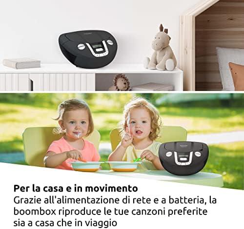 Grotuvas TechniSat BOOMBOX TECHNISAT VIOLA CD-1 JUODA