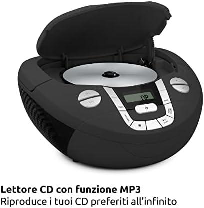 Grotuvas TechniSat BOOMBOX TECHNISAT VIOLA CD-1 JUODA