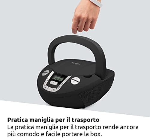 Grotuvas TechniSat BOOMBOX TECHNISAT VIOLA CD-1 JUODA