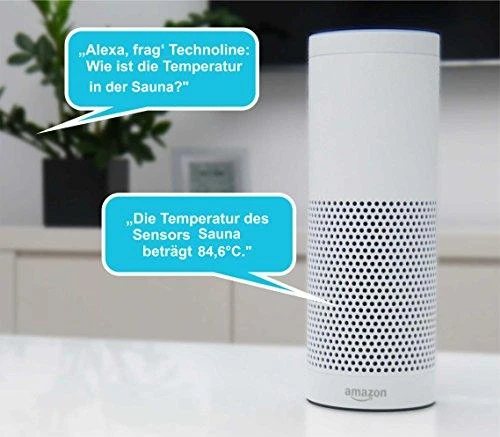 Nepriskirta Temperatūros ir drėgmės jutiklis Technoline MA 10320 PRO