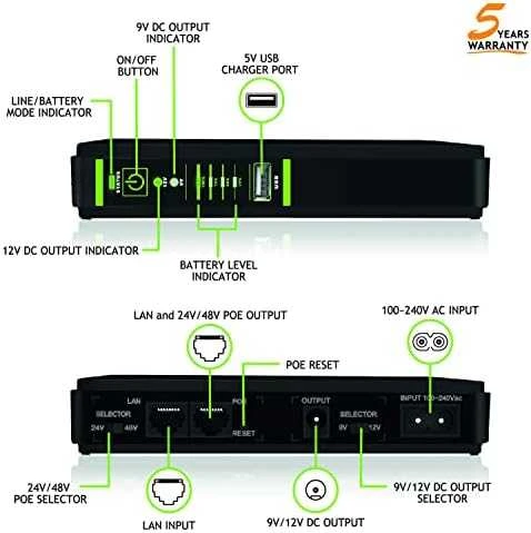 Tecnoware UPS ERA PLUS DC POE 24VDC/FGCERAPLDC252 TECNOWARE