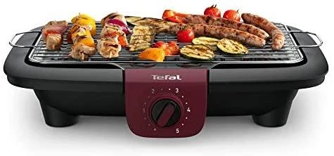 Tefal BG 90E5 kepsninė / grilis 2300 W Grotelės Elektrinis Stalo paviršius Juoda, Raudona