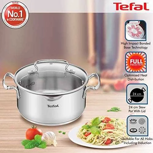 Tefal DUETTO+ G7194655 prikaistuvis Turas Nerūdijančiojo plieno