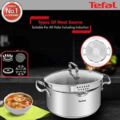Tefal DUETTO+ G7194655 prikaistuvis Turas Nerūdijančiojo plieno