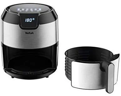 Tefal Easy Fry EY401D gruzdintuvė Karšto oro gruzdintuvė 4,2 L Vienas Juoda, Nerūdijančiojo plieno Autonominės 1500 W