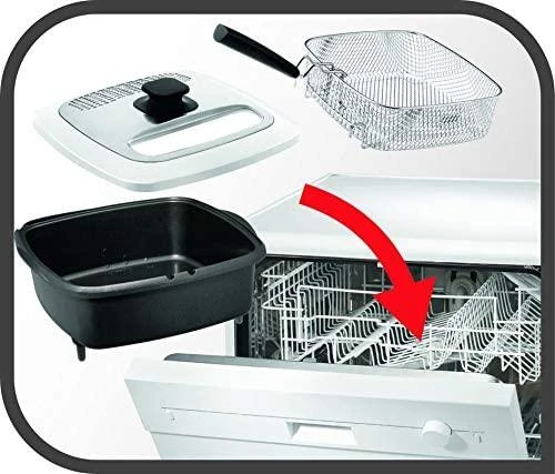 Tefal FR4950 gruzdintuvė 2 L Vienas Balta 1600 W