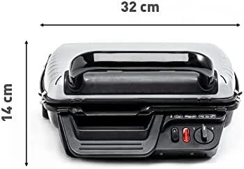 Elektrinis grilius Tefal UC600, Pilkos spalvos