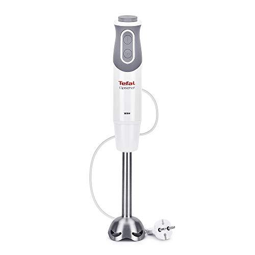 Plakiklis TEFAL | Maišytuvas | Optichef 3-in-1 HB643138 | Hand Maišytuvas | 800 W | Greičių skaičius 20 | Turbo mode | Chopper | Baltas/Pilkas