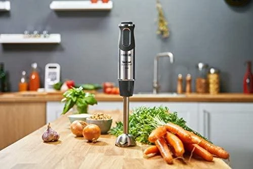 Maišytuvas Tefal Quickchef 2-in-1 (HB659838), 1000 W, 20 greičių, Turbo režimas, nerūdijančio plieno