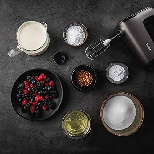 Rankinis mikseris Tefal Powermix Silence HT650E38, juodas