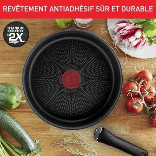 Puodų ir keptuvių rinkinys Tefal Ingenio Emotion, 10 dalių (L897AS74)