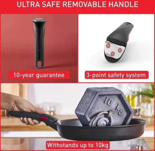Puodų ir keptuvių rinkinys Tefal Ingenio Emotion, 20 dalių (L897SJ04)