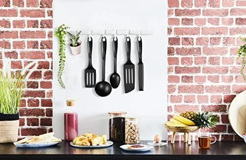 TEFAL virtuvės įrankių rinkinys, medžiaga Aukštos kokybės nailonas, Juodas