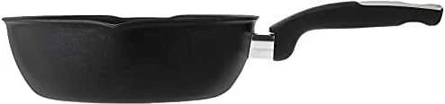 TEFAL Multipan G2557572 Neriboto kepimo keptuvė, 22 cm skersmens, tinka indukcinei kaitlentei, fiksuota rankena, Juodas - Noir