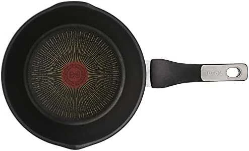 TEFAL Multipan G2557572 Neriboto kepimo keptuvė, 22 cm skersmens, tinka indukcinei kaitlentei, fiksuota rankena, Juodas - Noir
