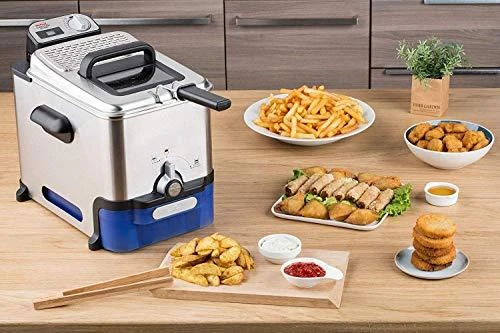 Gruzdintuvė Keptuvė Tefal Oleoclean Pro FR8040 (3,5 l, 1,2kg, 2300 W, plieno spalvos)