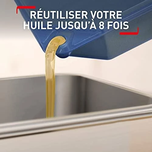 Gruzdintuvė Keptuvė Tefal Oleoclean Pro FR8040 (3,5 l, 1,2kg, 2300 W, plieno spalvos)