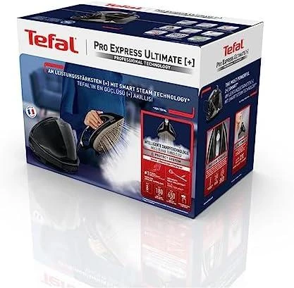Lygintuvas with steam generator Tefal Pro Express Ultimate GV 9620 (juodos spalvos)