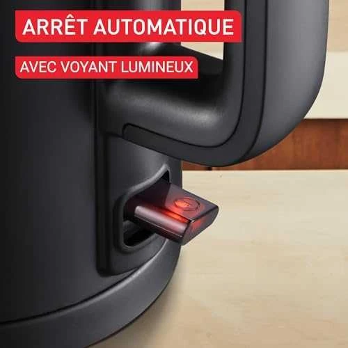 Elektrinis, nerūdijančio plieno virdulys TEFAL KO1408E0, juodos sp., 1,5 l