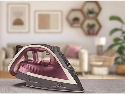 Garų Lygintuvas - Tefal Ultragliss Anti-Calc Plus FV6840 2800 W Violetinė, Sidabras