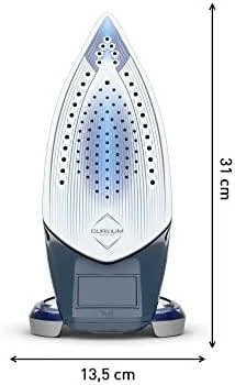 TEFAL | Garų lygintuvas | FV6830E0 | Garų lygintuvas | 2800 W | Vanduo tank capacity 270 ml | Continuous steam 50 g/min | Sidabrinis/Mėlyna
