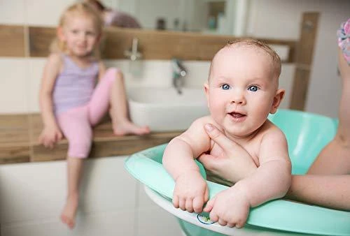 Baby First TEGA DK-004-130 Vaikiška vonia 86 cm ANTIS rožinė