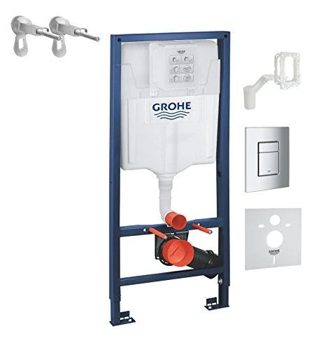 WC potinkinio rėmo komplektas GROHE Rapid SL (5 in 1), 38827000
