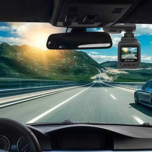 Tellur Dash Patrol DC2 FullHD 1080P, GPS Juodas