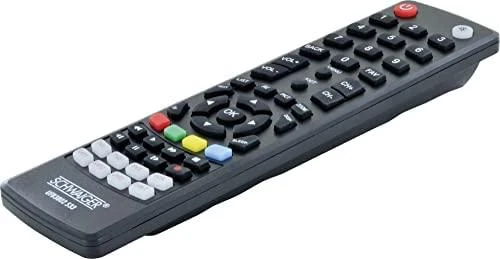 Pilot RTV Schwaiger Schwaiger Universalfernbed. 8 in 1 vorprammiert juodas