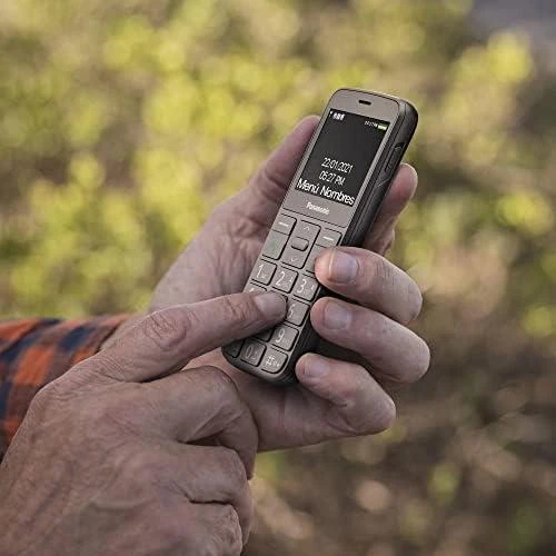 „Panasonic“ | KX-TU160 | Paprastas naudoti mobilusis telefonas | TFT-LCD | USB versija USB-C | Integruota kamera | Pagrindinės kameros raiška 0,3 MP | Juodas | 69,2 g