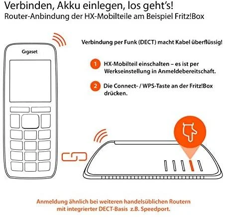 Gigaset CL660HX papildomas ragelis telefonui, pilkas