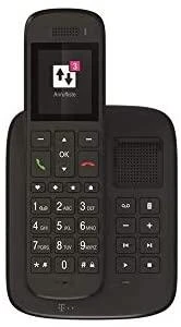 TLM Telekom Sinus A 32 DECT telefonas Skambintojo ID Juodmedis