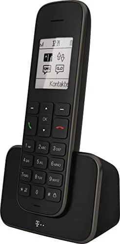 TLM Telekom Sinus PA 207 Plus 1 Analoginio ryšio / DECT telefonas Skambintojo ID Juoda