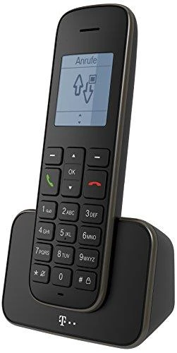 Telekom Sinus 207 belaidis telefonas DECT - juodas