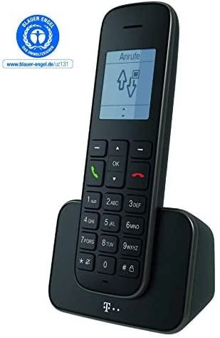 Telekom Sinus 207 belaidis telefonas DECT - juodas