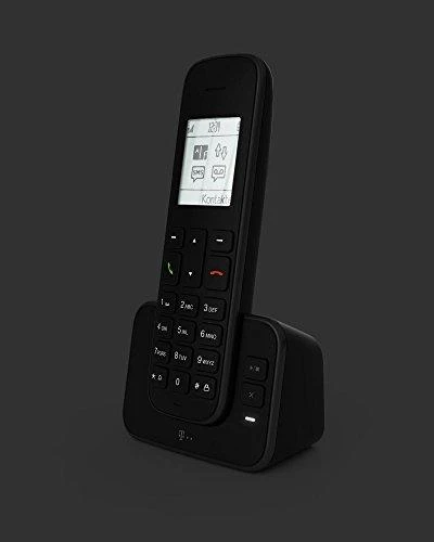 TLM Telekom Sinus A 207 DECT telefonas Skambintojo ID Juoda