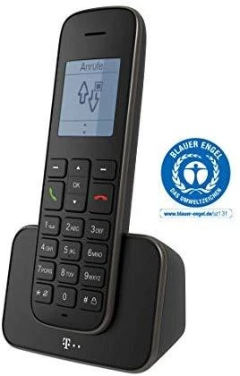 TLM Telekom Sinus A 207 DECT telefonas Skambintojo ID Juoda