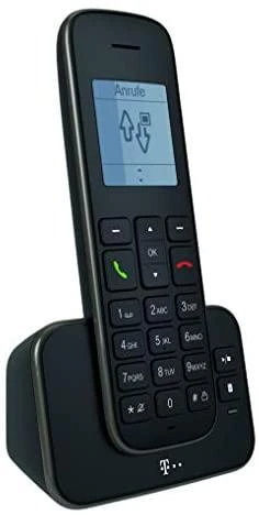 TLM Telekom Sinus A 207 DECT telefonas Skambintojo ID Juoda