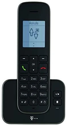 TLM Telekom Sinus A 207 DECT telefonas Skambintojo ID Juoda