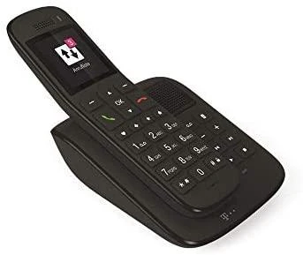 TLM Telekom Sinus A 32 DECT telefonas Skambintojo ID Juodmedis