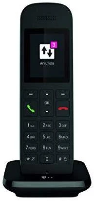 TLM Telekom Speedphone 12 juodas Mobilteil/Ladeschale IP telefonas Juoda TFT