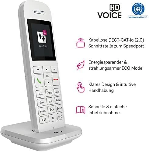 TLM Telekom Speedphone 12 IP telefonas Balta TFT