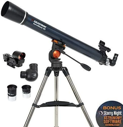Teleskopas Teleskopai Celestron Astromaster 90/1000 AZ